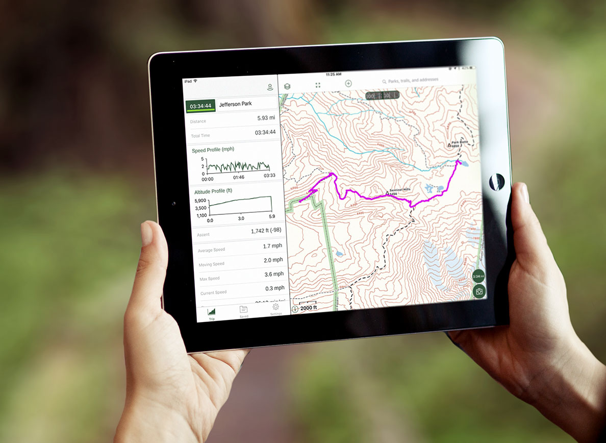 Map App Hiking